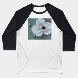 Big Flower Baseball T-Shirt